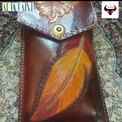 خرید، قیمت و مشخصات کیف موبایل حکاکی شده، با دوخت عالی، دوخته شده با نخ ایتالیایی و با دوام | هنرظریف