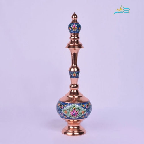 خرید، قیمت و مشخصات تُنگ گیلاسی 36 مس و پرداز، مناسب پذیرایی در منزل و محل کار، روکش پلی استر | هنرظریف