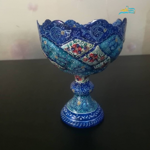بستنی خوری میناکاری خوش ساخت | خرید از هنرظریف