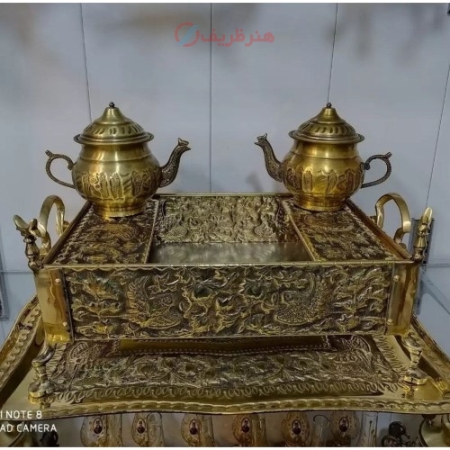 خرید آنلاین، منقل حکاکی درشت، ساخت اصفهان، سلطنتی با کیفیت بالا و درجه یک | هنرظریف
