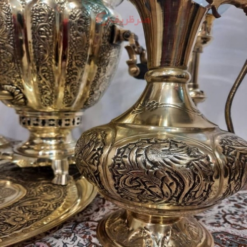 پارچ قلمزنی برنجی
