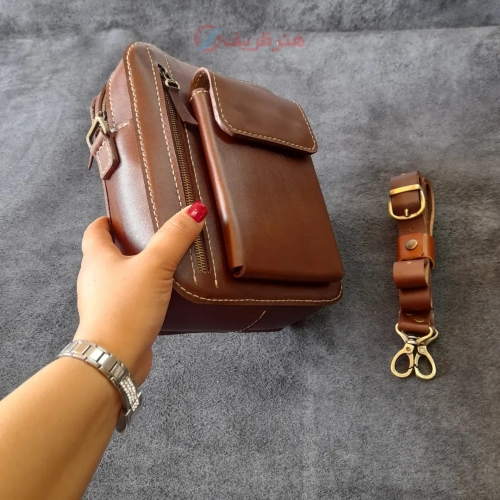 کیف دست دوز چرمی