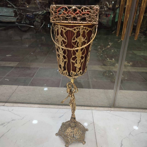 سطل و جا دستمالی، با طراحی بسیار خاص و زیبا، مناسب دکور منزل، با کیفیت و دوام بالا