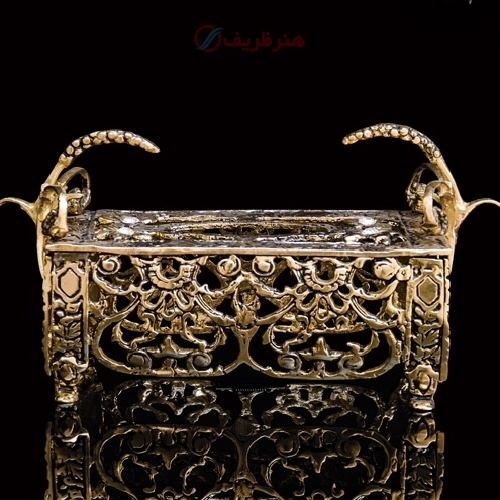 سطل برنزی با طراحی شیک و رنگ طلایی بی نظیر