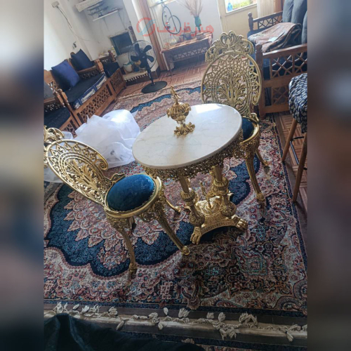 میز ناهار خوری دو نفره مدل تاج دار _ هنرظریف