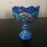بستنی خوری میناکاری خوش ساخت | خرید از هنرظریف