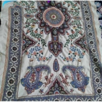 خرید، قیمت و مشخصات پته رومیزی ناهار خوری دوخته شده با نخ گیاهی و رنگ طبیعی با کیفیت و درجه 1 | هنرظریف