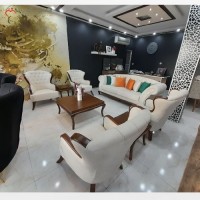 خرید آنلاین، مبل 8 نفره طرح پینار دارای  رنگ بندی متنوع پارچه و بدنه، ساده در عین حال شیک، جنس چوب سوپر راش گرجستان و ضمانت24 ماهه، زیر قیمت بازار | هنرظریف