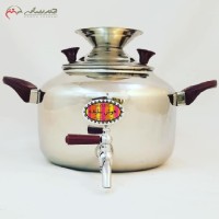 خرید، قیمت و مشخصات کتری استیل 2 لیتری با بدنه ی ساده و دسته های نسوز برند خوش سلیقه، با کیفیت درجه یک، زیر قیمت بازار | هنرظریف